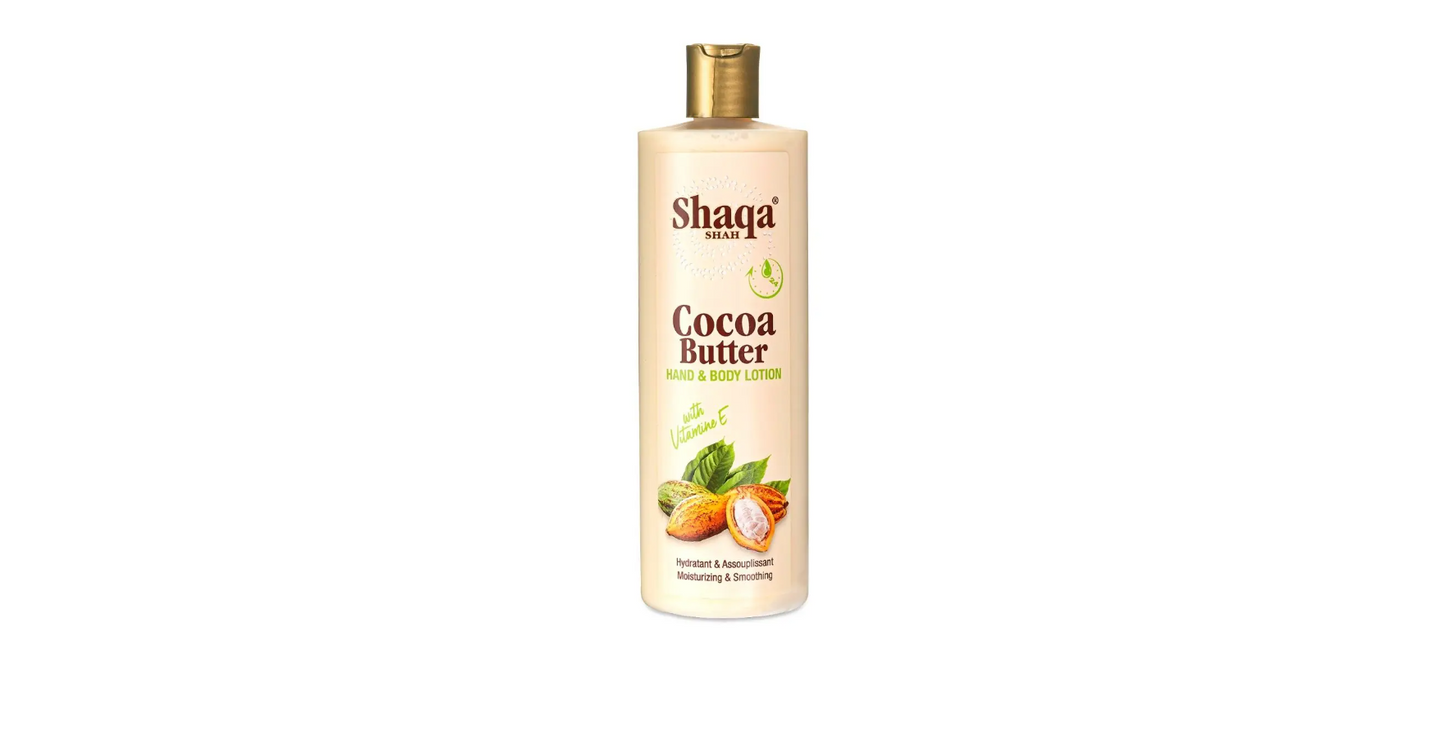 Shaqa Cocoa Butter Hand & Body Lotion 500ml
