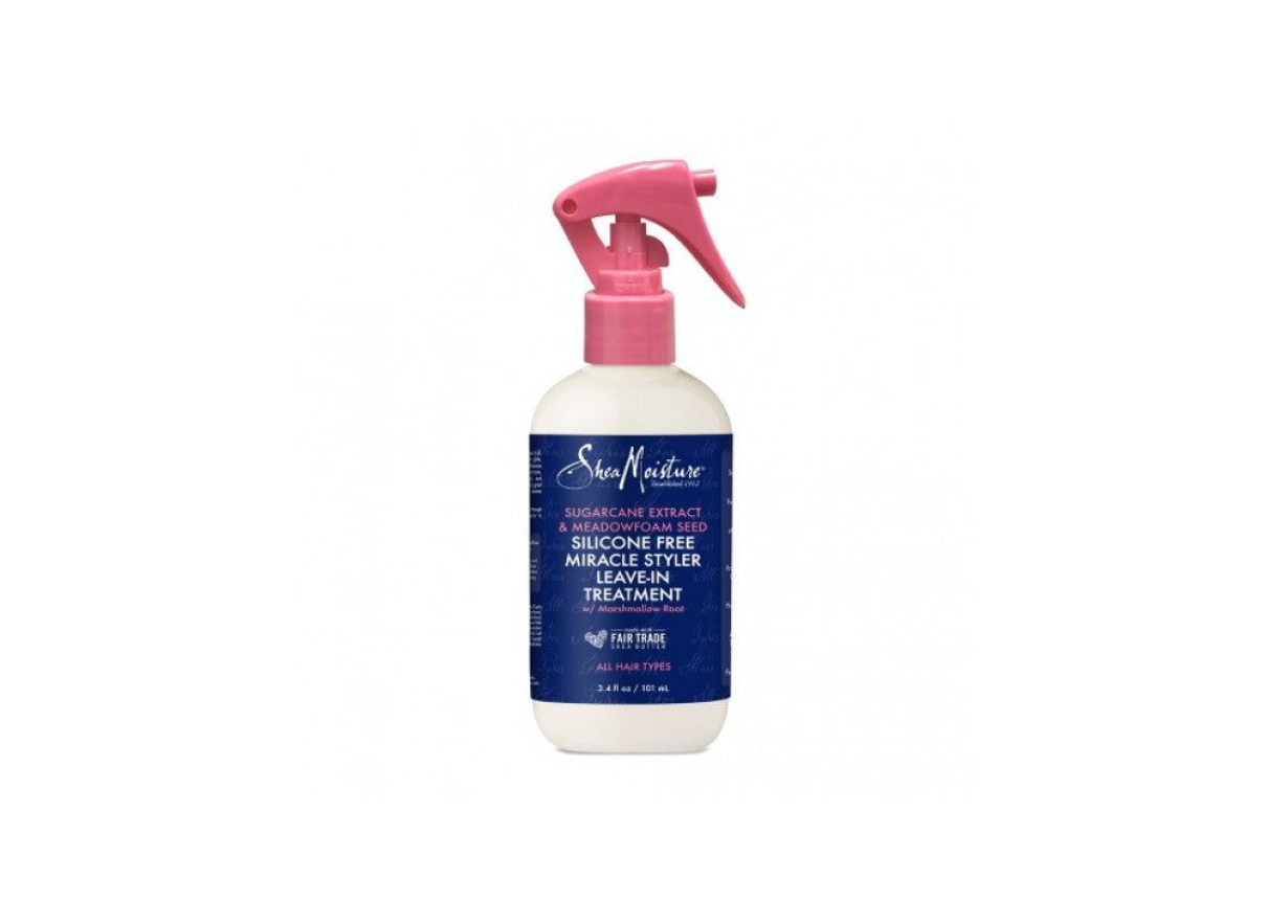 Shea Moisture Sugarcare Extract Silicon Free Leave-in Treatment 3.4oz