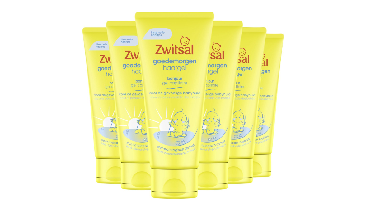 Zwitsal Hair Gel - 6 x 100 ml