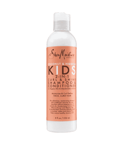 Shea Moisture Coconut & Hibiscus Kids 2-1 Curl & Shine Shampoo & Conditioner 266 ml