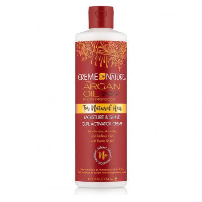 Creme Of Nature - Argan Oil Moisture & Shine Curl Activator Creme (12oz)