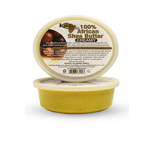 Kuza African Sheabutter Creamy Yellow 8 oz