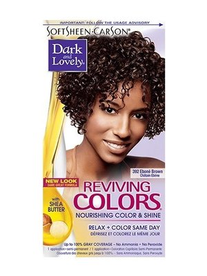 Dark & Lovely Reviving Hair Color #392 Ebone Brown