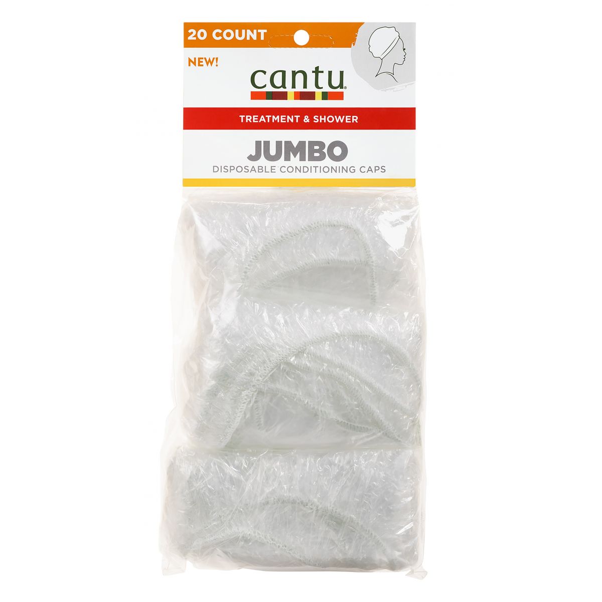 Cantu Jumbo Disposable Conditioning Caps - 20ct