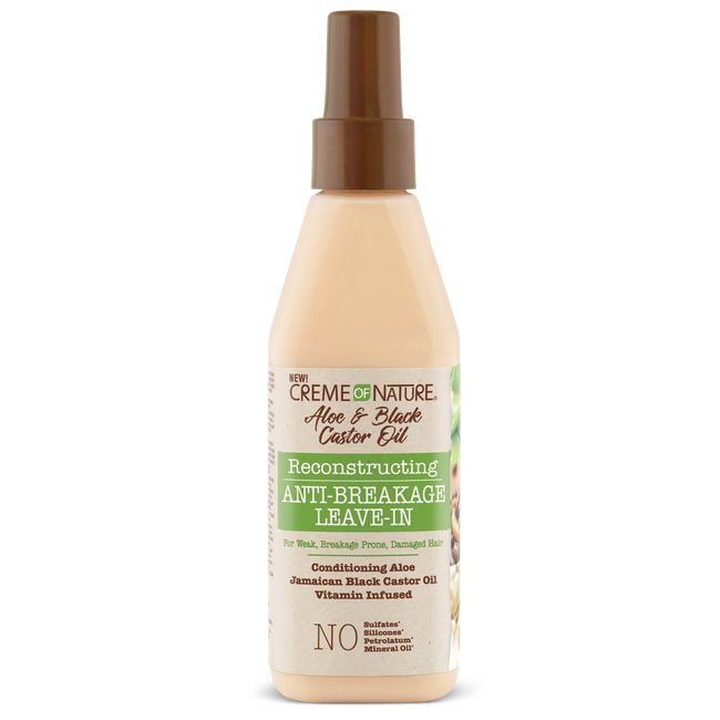 Creme of Nature Aloe & Black Castor Anti-Breakage Overnight Treatment 4.76oz