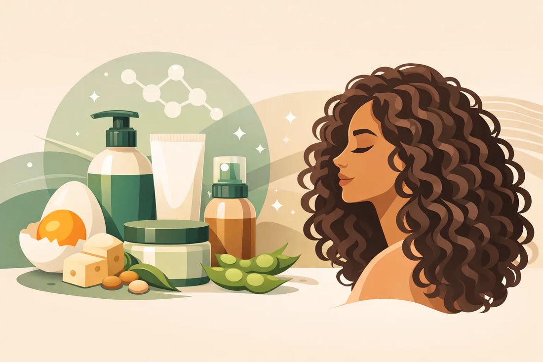 CG products with protein voor sterke krullen