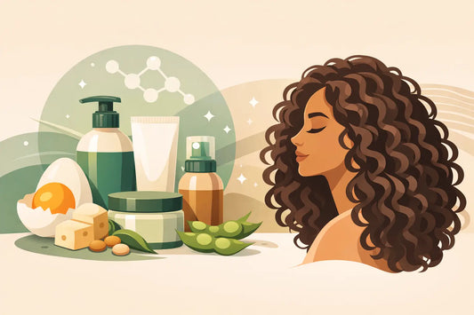 CG products with protein voor sterke krullen
