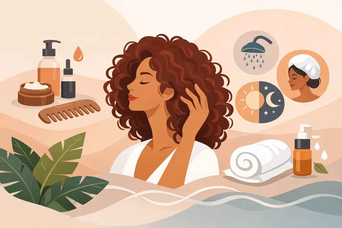 Curly Hair Care Routine die echt werkt