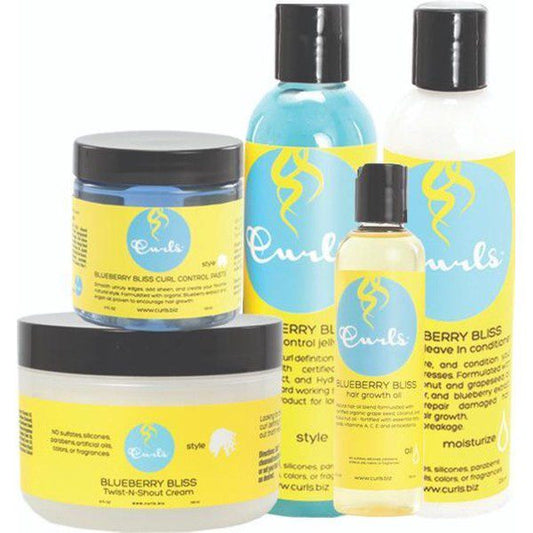 Curls  Deal - Curls Blueberry Bliss  Styling set 5 pcs