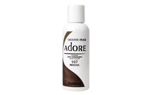 Adore Semi Permanent Hair Color 107 - Mocha 118ml