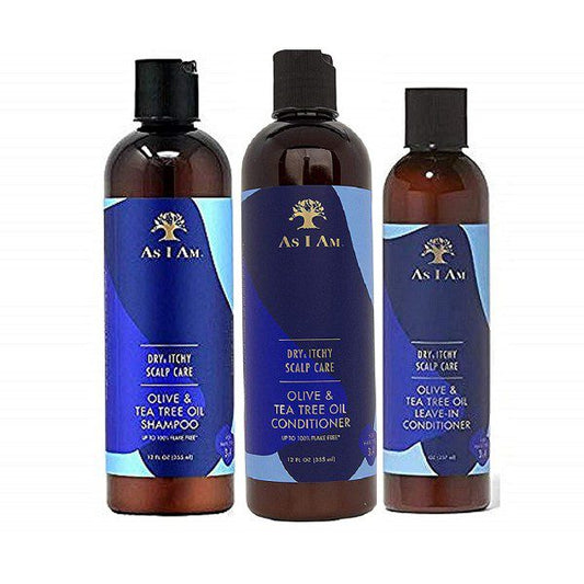 As I Am Dry &amp; Itchy Combo Deal - As I Am Dry &amp; Itchy Shampoo, Conditioner &amp; Leave In Conditioner