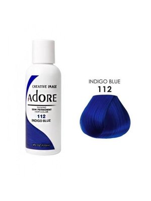 Adore Semi Permanent Hair Color 112 - Indigo Blue