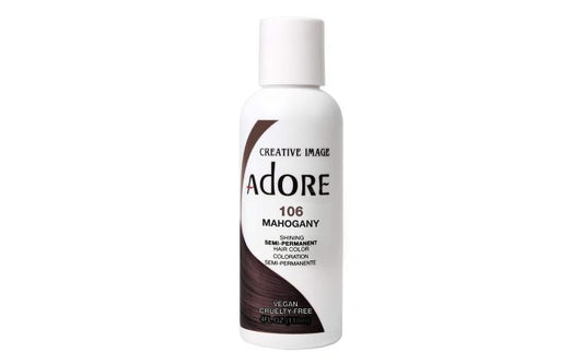 Adore Semi Permanent Hair Color 106- Mahogany 118ml
