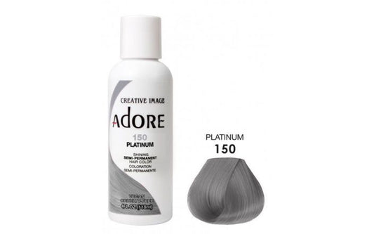 Adore Semi Permanent Hair Color 150 - Platinum 118 ml