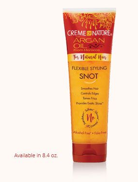 Creme of Nature - Argan Oil Flexible Styling Snot 8.4oz - 236 gr