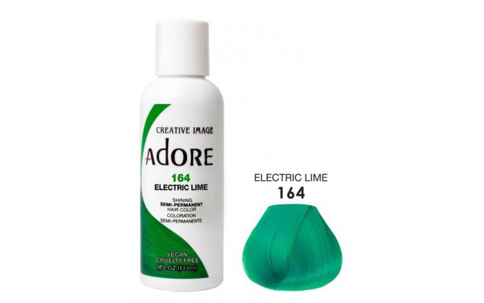 Adore Semi Permanent Hair Color 164 - Electric Lime 118 ml