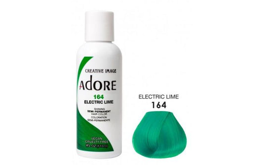 Adore Semi Permanent Hair Color 164 - Electric Lime 118 ml