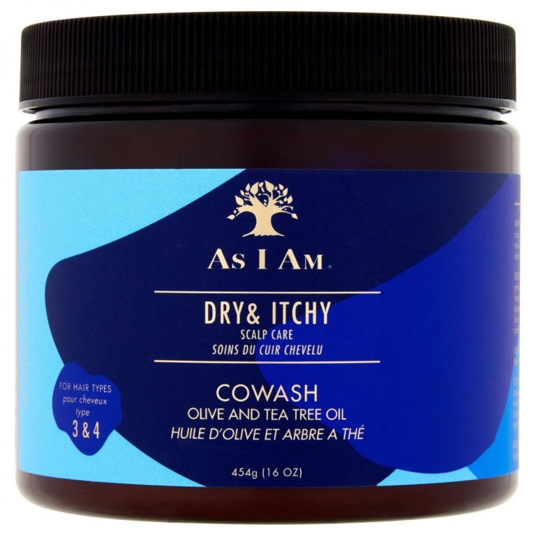 As I Am Dry and Itchy Scalp Care Olive and Tea Tree Oil Co-Wash 454g