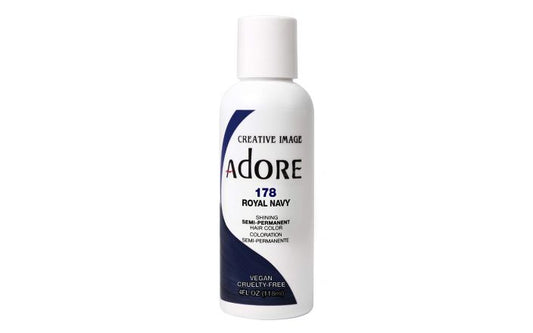Adore Semi Permanent Hair Color 178- Royal Navy 118ml