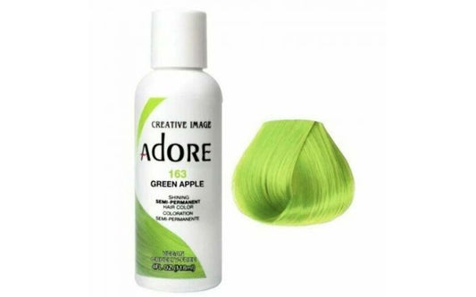 Adore Semi Permanent Hair Color 163 - Green Apple 118 ml