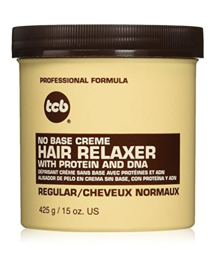 TCB - No Base Creme Hair Relaxer (Regular) 15oz