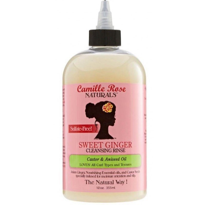 Camille Rose Naturals Sweet Ginger Cleansing Rinse 355ml