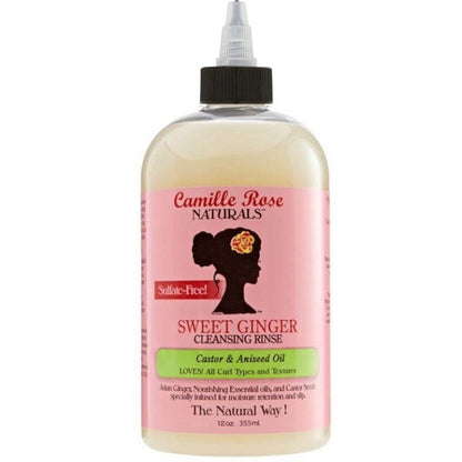 Camille Rose Naturals Sweet Ginger Cleansing Rinse 355ml