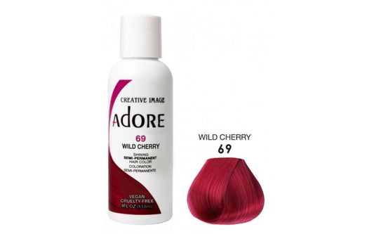 Adore Semi Permanent Hair Color 69 - Wild Cherry 118 ml