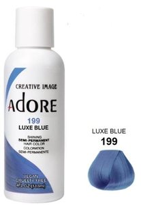 ADORE- SEMI PERMANENT HAIR COLOR LUXE BLUE 199
