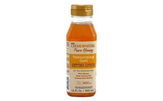 Creme of Nature Pure Honey Text. Curl Setting Lotion 12oz