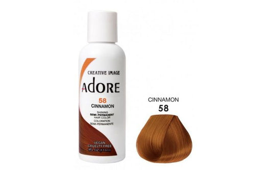 Adore Semi Permanent Hair Color 58 - Cinnamon 118 ml