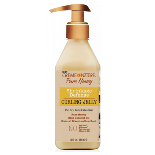 Creme Of Nature - Pure Honey Shrinkage Defense Curling Jelly 12oz