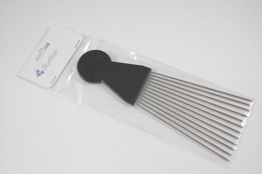 Afro comb metal (large)
