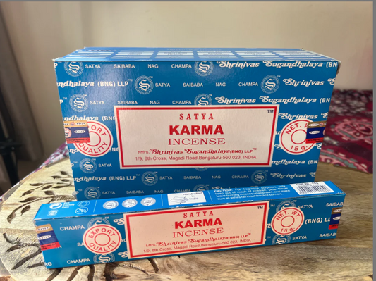 Incense - Karma - Satya box