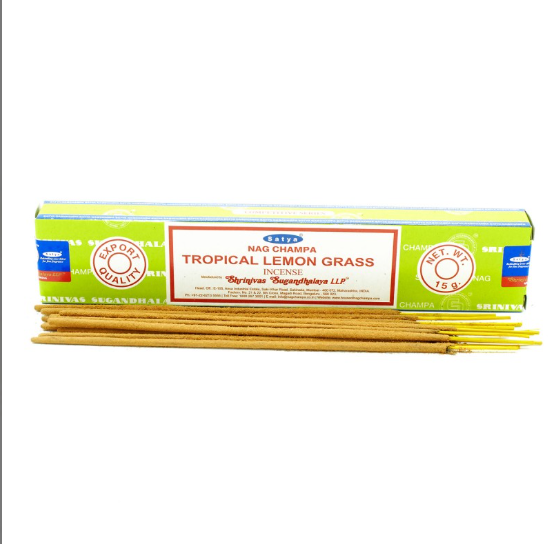 Satya Incense Sticks - Lemongrass - 15 sticks