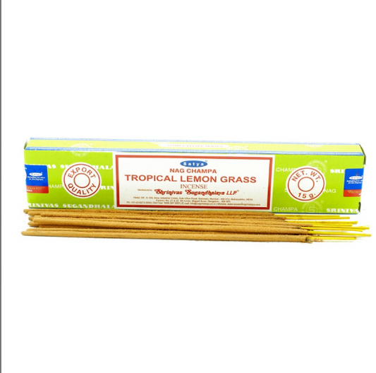 Satya Incense Sticks - Lemongrass - 15 sticks
