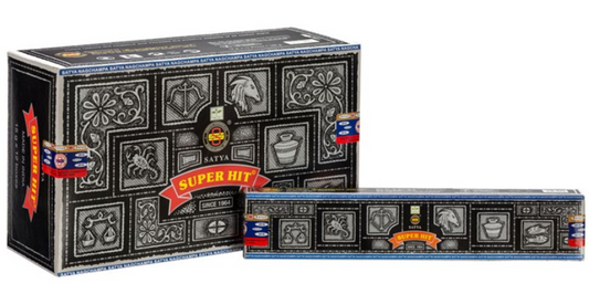 Incense Sticks - Satya - Superhit - box of 12 packs