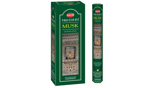 HEM Incense - Precious Musk - (Slof, 6 Packets)