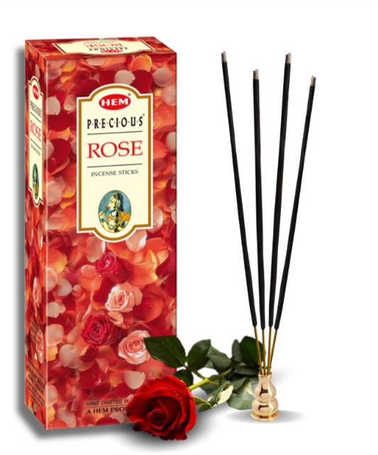 HEM Incense Precious Rose (Extra Long - 6 packs)