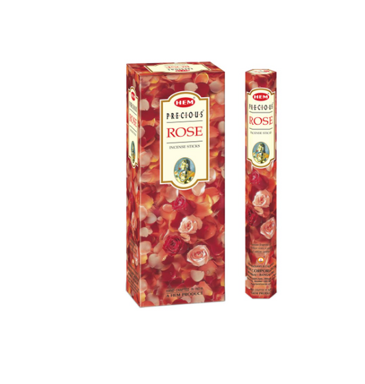 HEM Incense - Precious Rose - Slof (6 packs/120 sticks)
