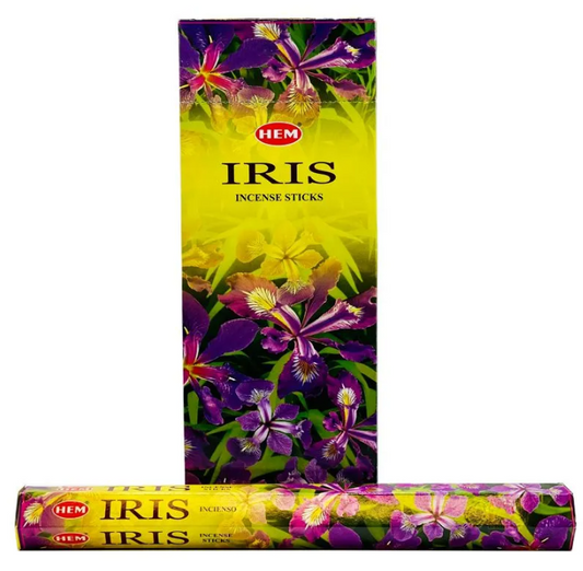 HEM Incense - Iris - Slof (6 packs/120 sticks)