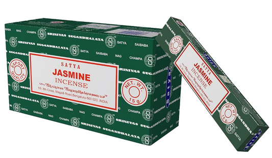 Incense Satya Jasmine - 15 g - (12 pcs.)
