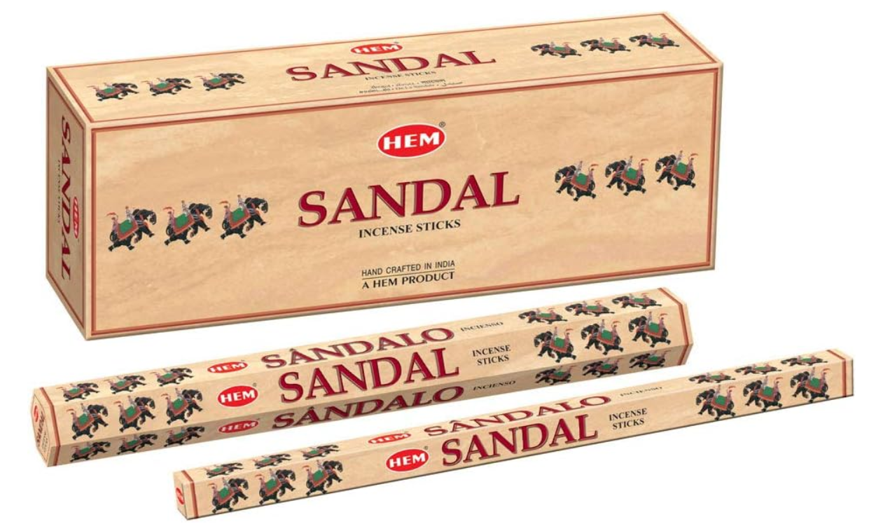 HEM Incense - Sandal - Slipper (6 packs/120 sticks)