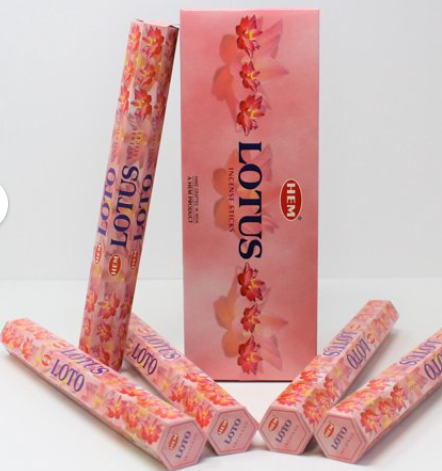 Hem Incense Sticks - Lotus - 100x sticks - Yoga/meditation