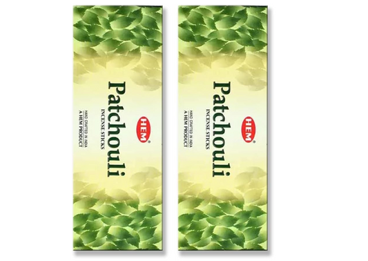 Hem - Incense - Patchouli - (6 packs / 120 sticks)