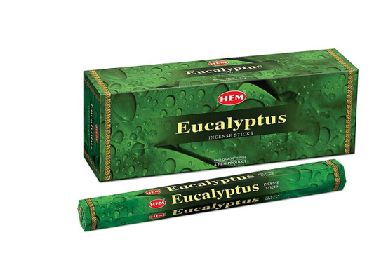 HEM Incense Eucalyptus - 20 Sticks