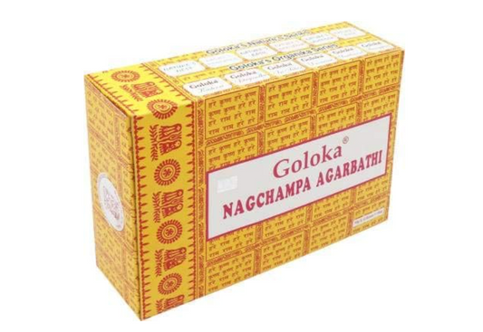 Goloka incense - nagchampa agarbathi - 180 sticks