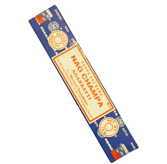 Nag Champa wierook 15 grams1 pakje (SATYA) SAI BABA