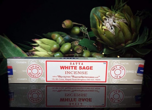 Satya Incense White Sage (3 packs)