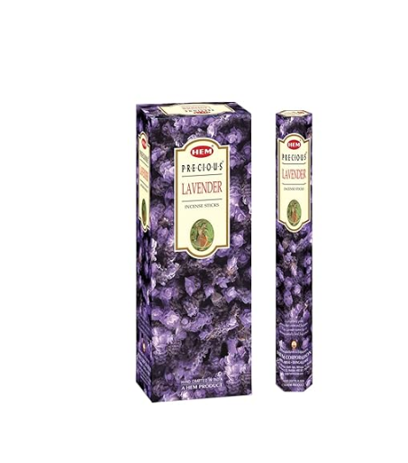 HEM Incense - Precious Lavender - Slof (6 packs/120 sticks)